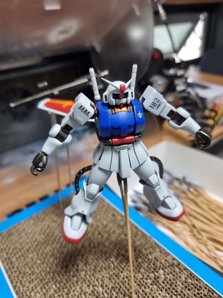 作品名：そろそろ完成が見えてきた！<p>(zaku-kao9)長い長い時間でした</p>