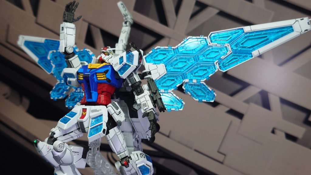 万博ガンダム＆グラスフェザー装備