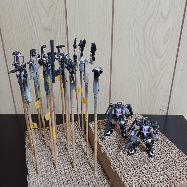 雨に阻まれる三連星☹️