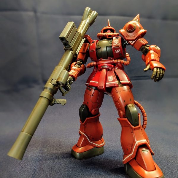 HG MS-06S ZakuⅡ(Red Comet Ver.) オリジン版（2025年6月製作）
