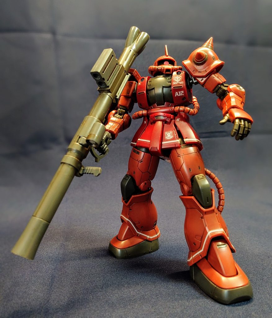 HG MS-06S ZakuⅡ(Red Comet Ver.) オリジン版（2025年6月製作）