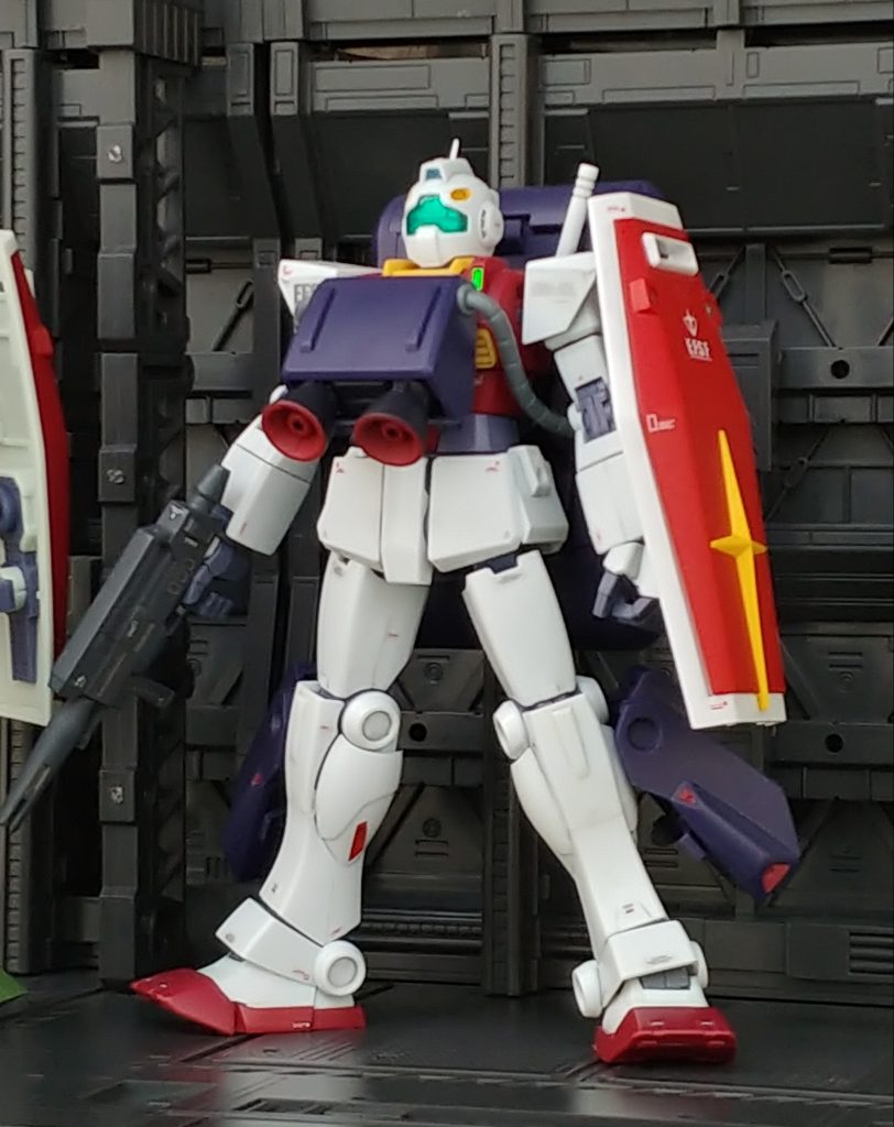 バリュートパックは着脱部分が取り外せるので、換装パーツに今後期待。脚部パーツは複数のダボあり他機体に応用しやすそうです。