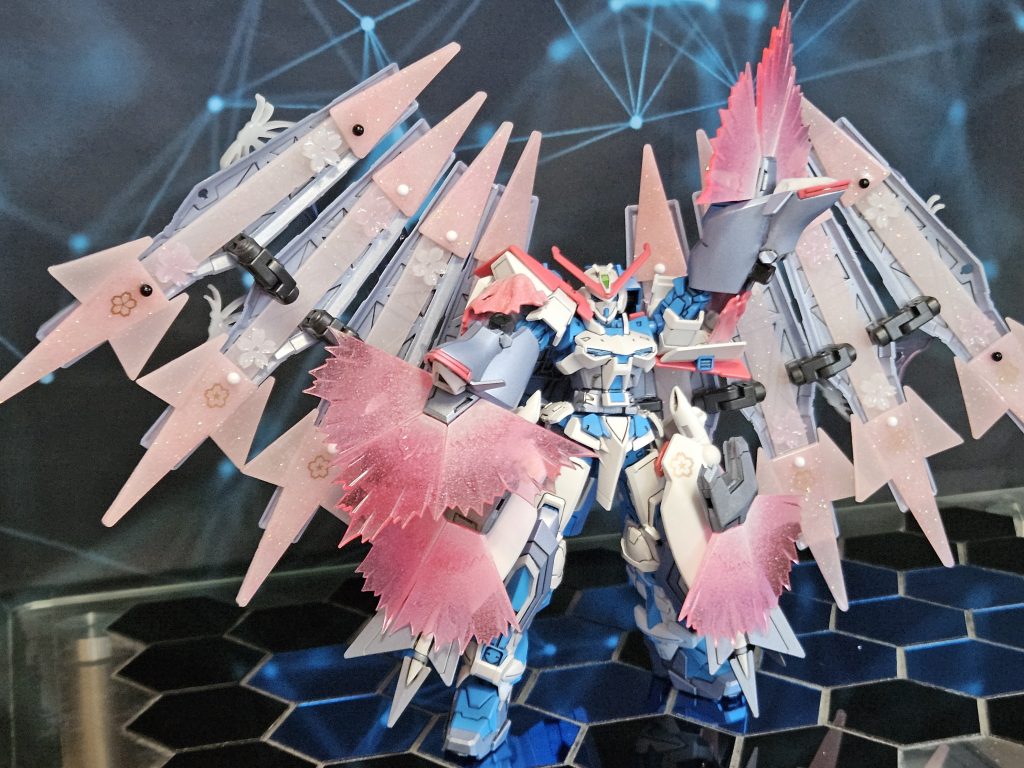 ガンダムアストレイ ブルーフレーム 桜花/幽々子様専用機