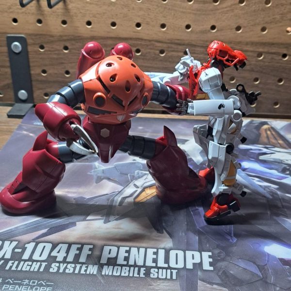 シャアズゴにやられるゲルググ