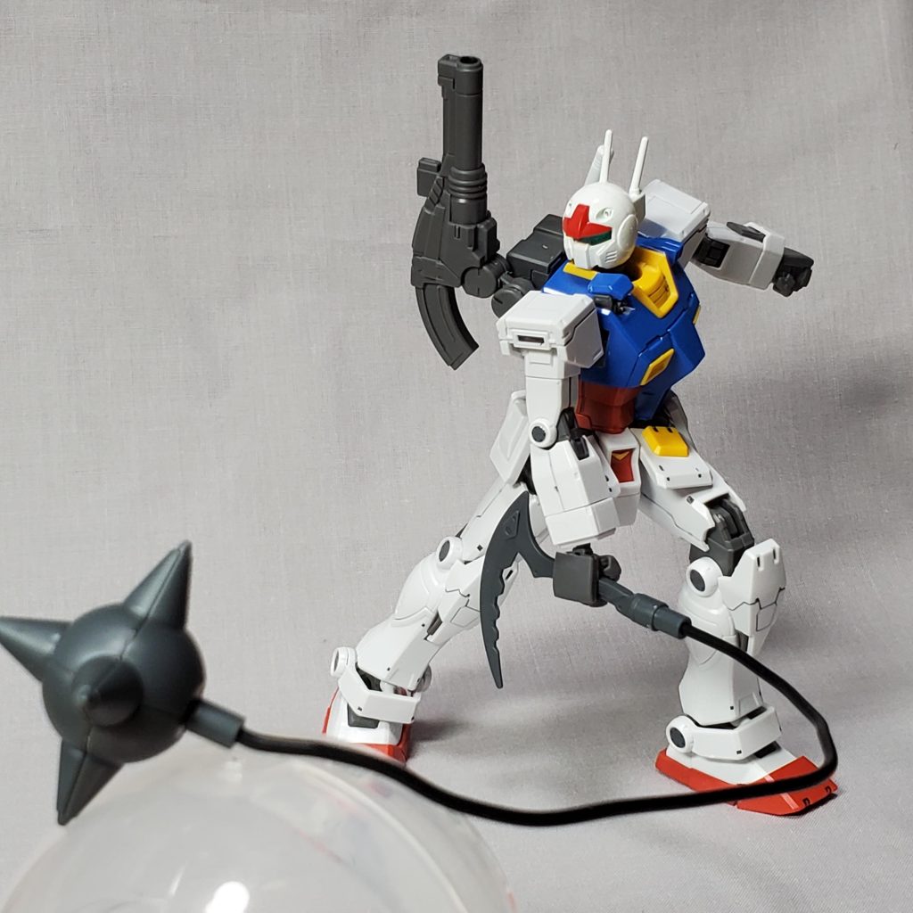 ハンマーは30MMのウェポンセットから拝借。ソロモンで爆弾を千切って何してやがるハンマー！