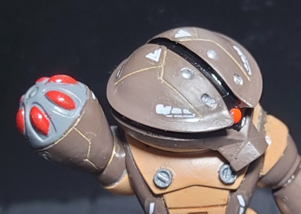 拡大すると粗が目立つ〜(gundam-kao9)