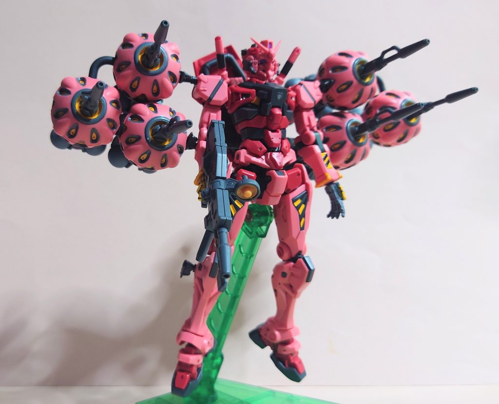 HG赤いガンダム(ビット6機装備)