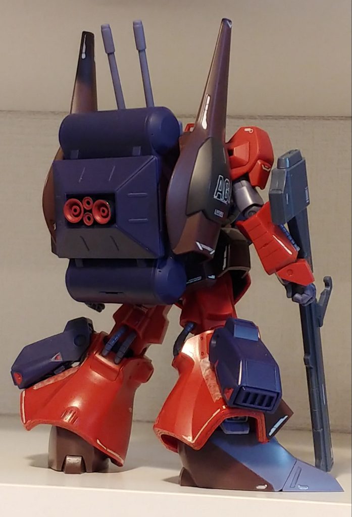 バックパックのユニットは無理矢理、押し込んで引っ掛けてるので少し無理が… サイズは問題ないのでもう一工夫必要かも。