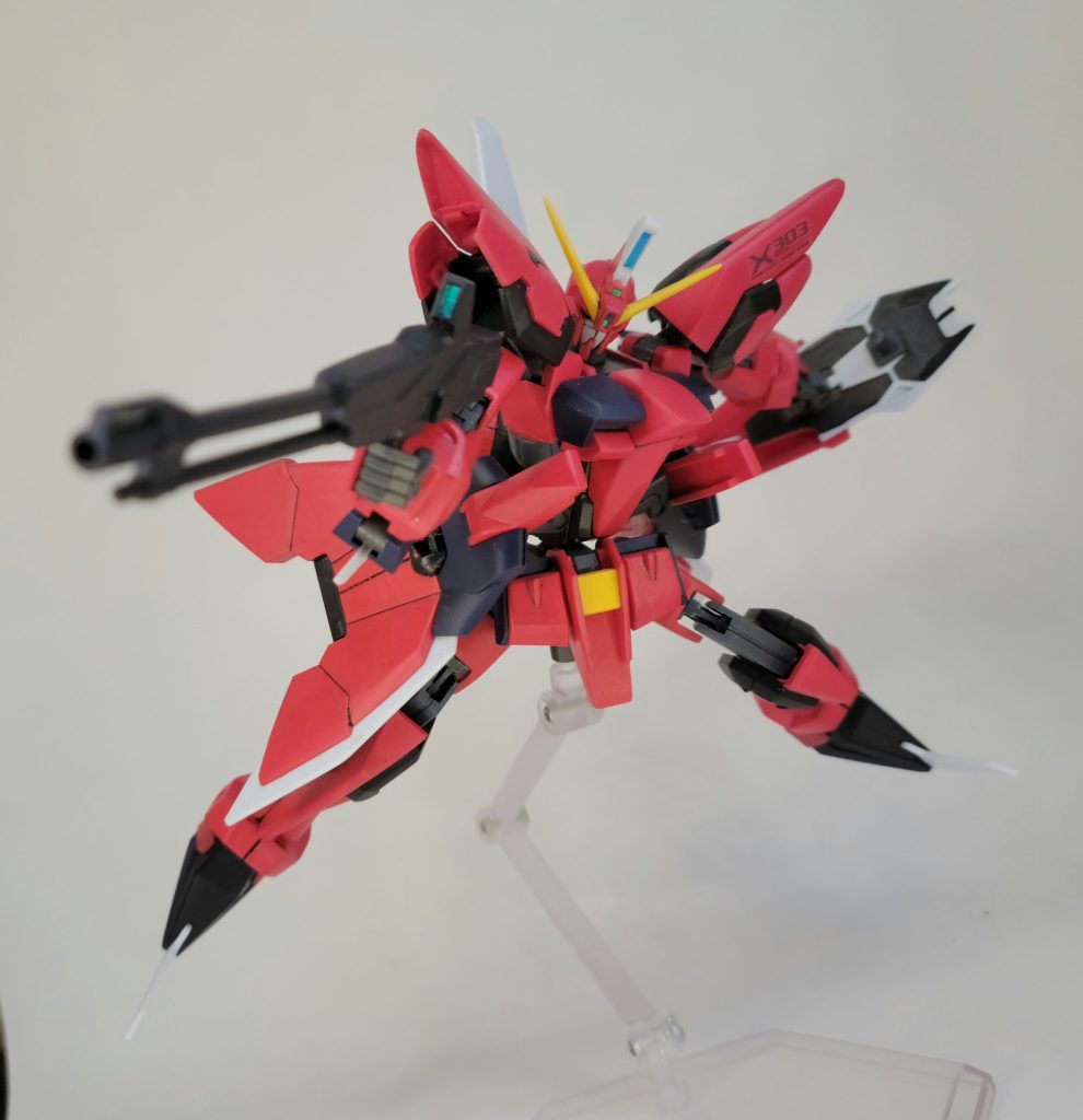 イージスガンダム可変機構と可動域拡大…そして強度その3つをどうするかめちゃくちゃ悩みながら作ってました。