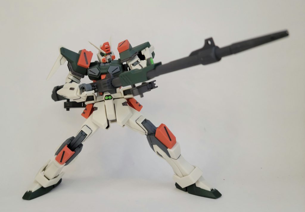 バスターガンダム本体はほぼライトニングバスターをそのまま使用。