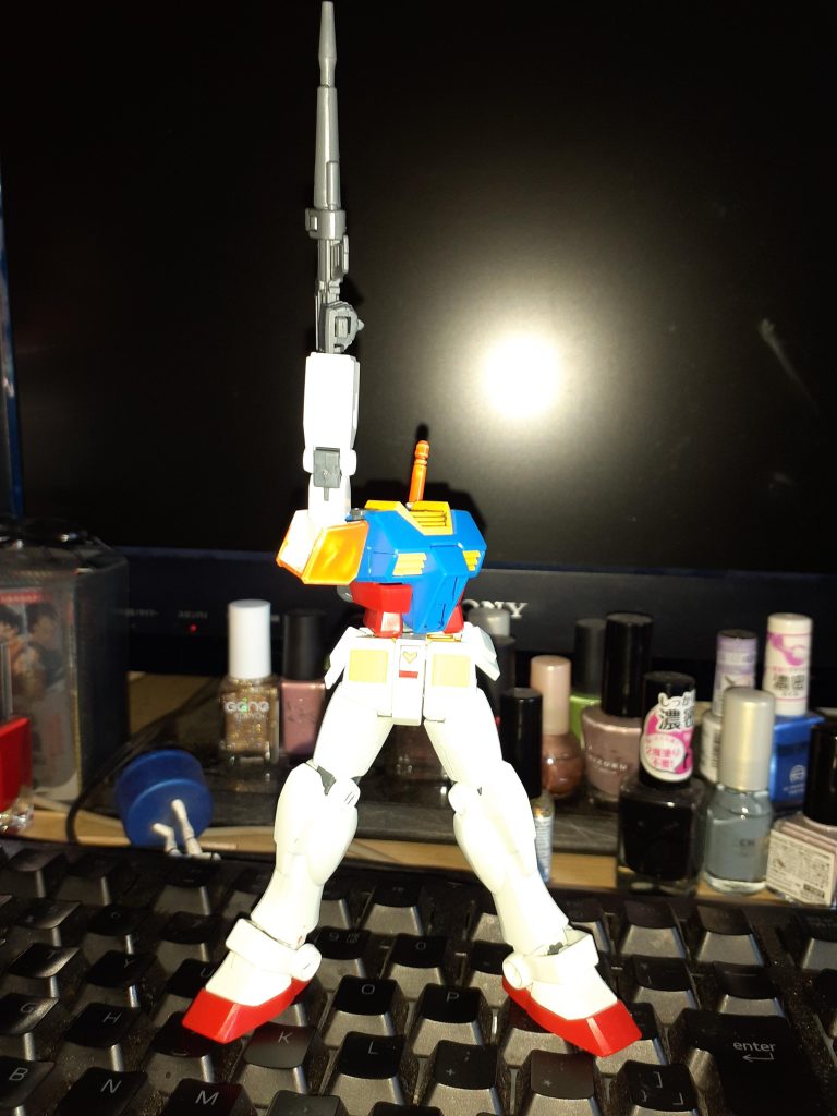 いつかの78ガンダムでラストシューティングディスプレイ–2枚目/制作者：Tarpoyo