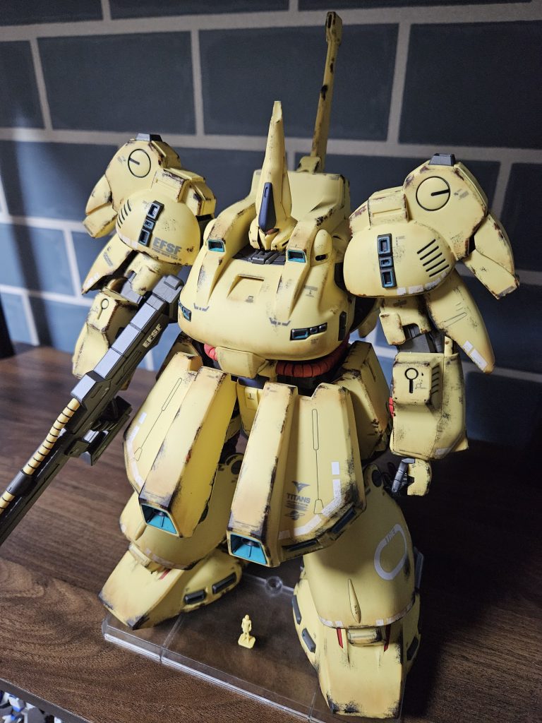 ジ・O 筆塗り部分塗装 MG