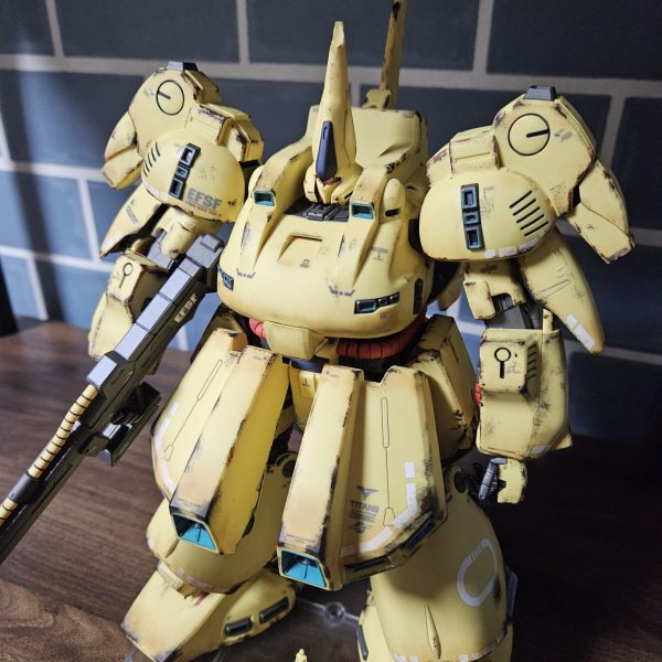 ジ・O 筆塗り部分塗装 MG