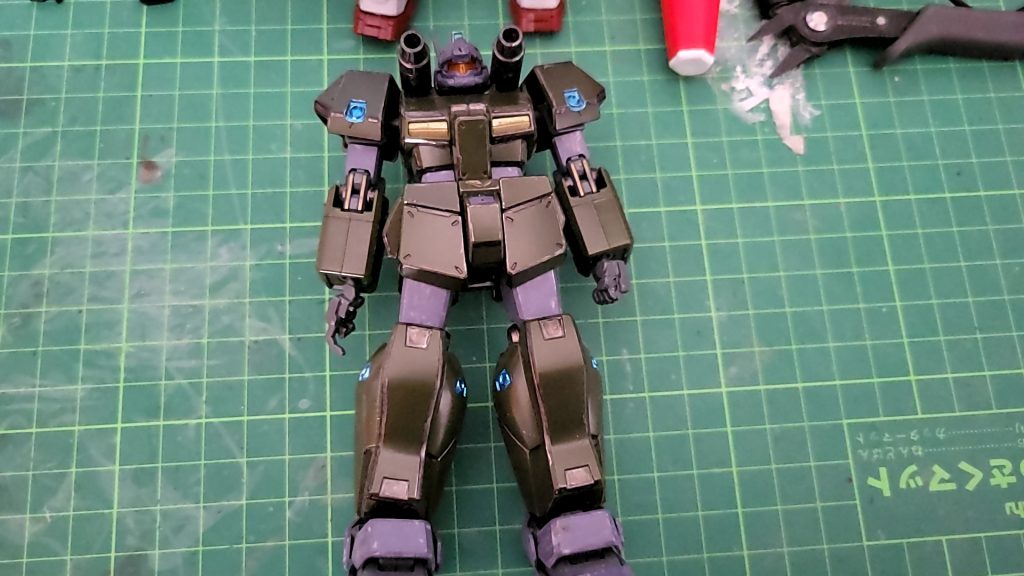 アーマーに取り付けるのはジムキャノンⅡのものを使用