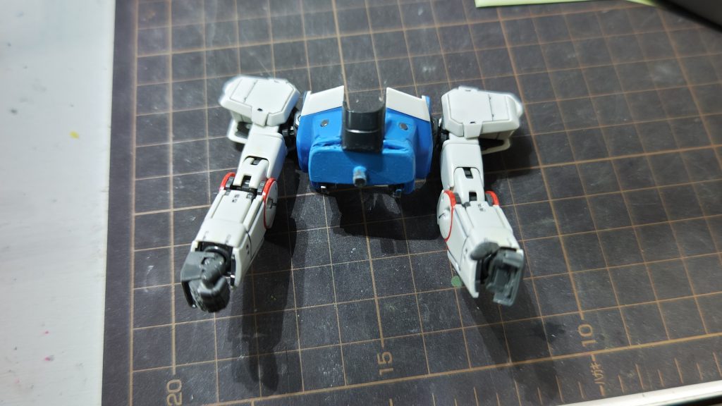 腰を分割しています。もう少し下にしておけば良かった…