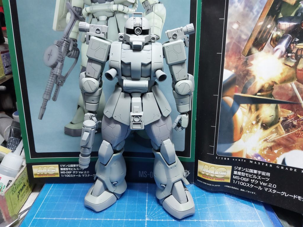 1/100 MS-06E ザク強行偵察型–7枚目/制作者：@dagored00