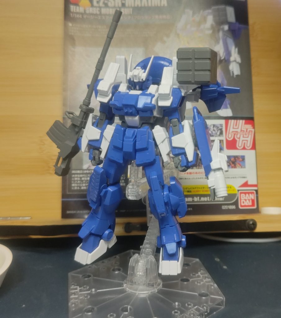 素組時の機体色はこんなんでした。