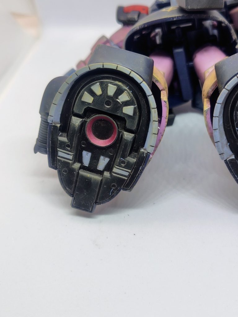 足の裏も塗り分け