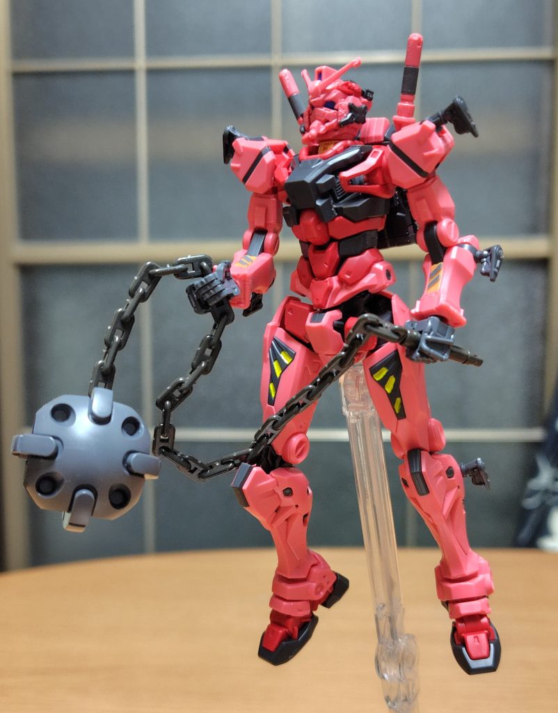 ソロモンでのセイラ機戦後に一緒に転移された鎖鉄球。シュウジは無くなったビットやライフル代わりに武器としてクランバトルに参戦。