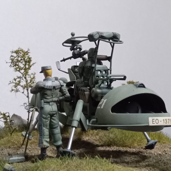 U.C.HARD GRAPH ジオン公国軍機動偵察隊セット｜GREENCARさんの