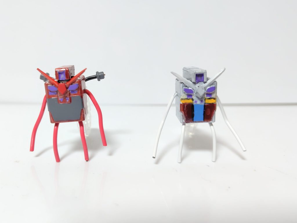 赤いカンサムと