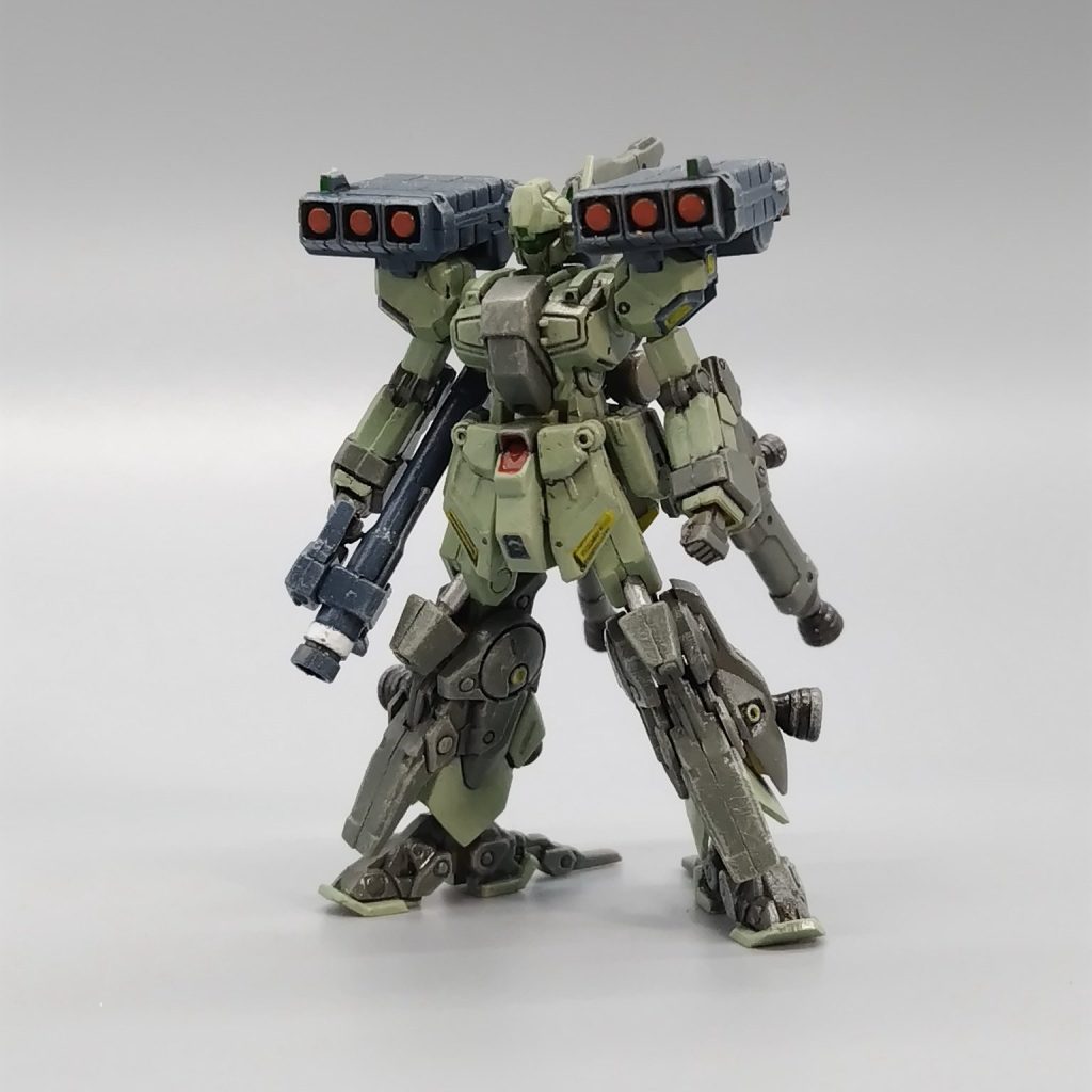 ガンダムアーティファクト 塗装完成品 スタークジェガン アーティファクト スターク・ジェガン完成｜taraoさんのガンプラ作品