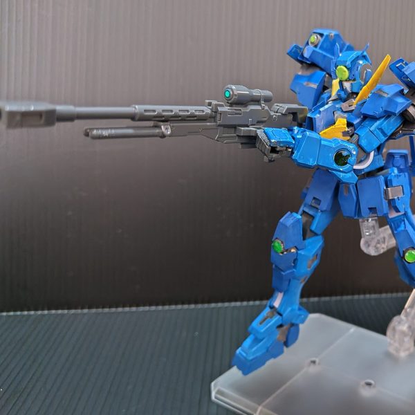 【部分塗装】HG GNアームズ TYPE-D＋ガンダムデュナメス【小改造】 部分塗装】HG GNアームズ TYPE-D＋ガンダムデュナメス【小改造