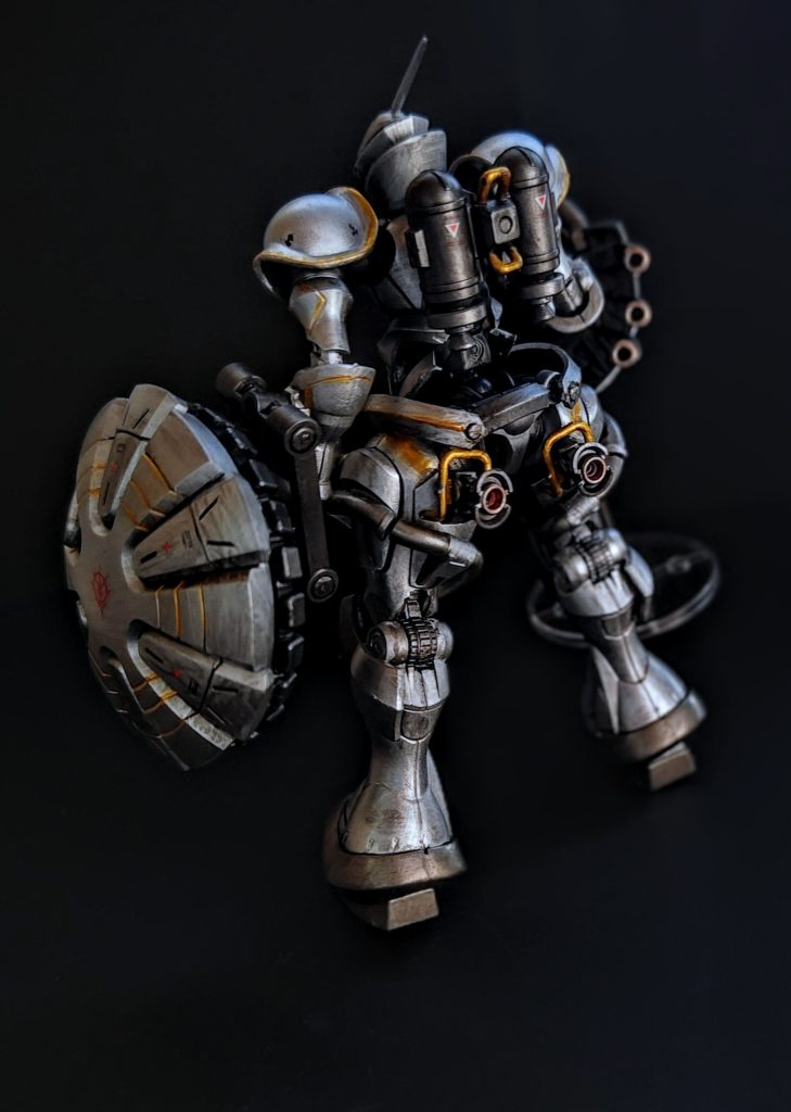 背面カット(シールド側から)。