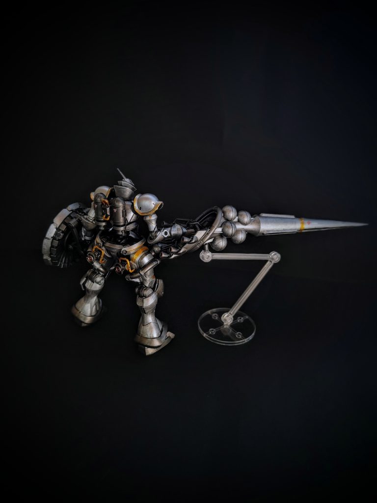 背面カット(ハクジ側から)。