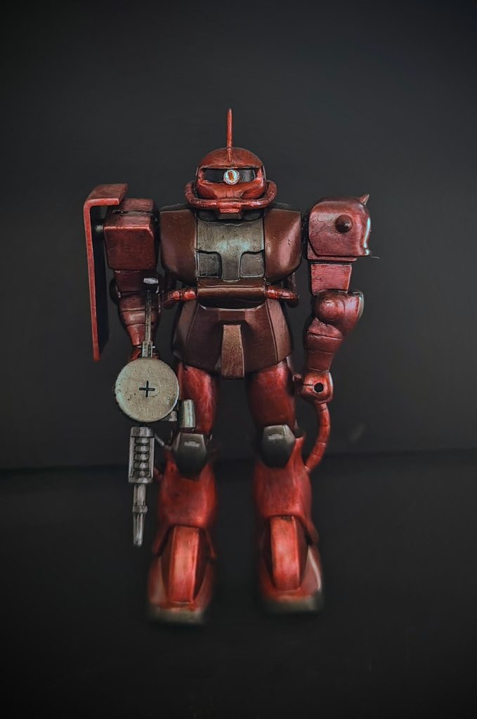 正面カット。旧キットのなんとも言えない趣が好きです。