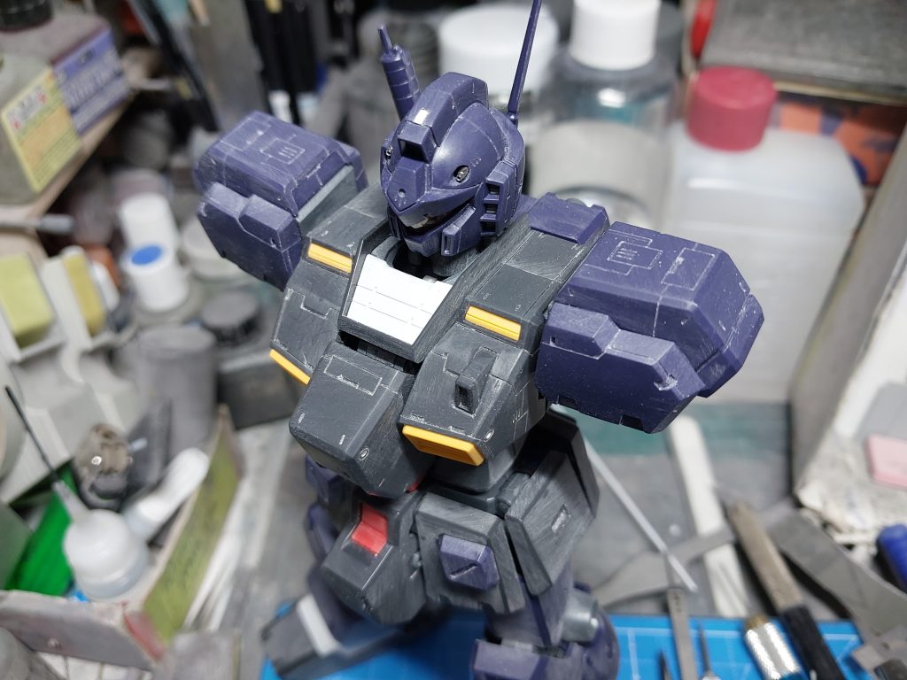 1/100 RGM-79Q ジムクウェル 第31教育中隊仕様–4枚目/制作者：@dagored00