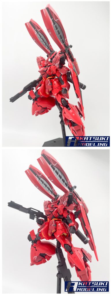 RG 1/144 MSN-04FF サザビー　ダブル・ホーン・ファネイル装備–2枚目/制作者：アカツキモデリング