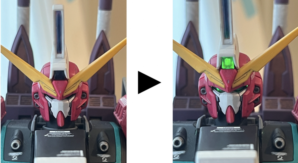 顔の奥まった感じ良い🙆自己満足２