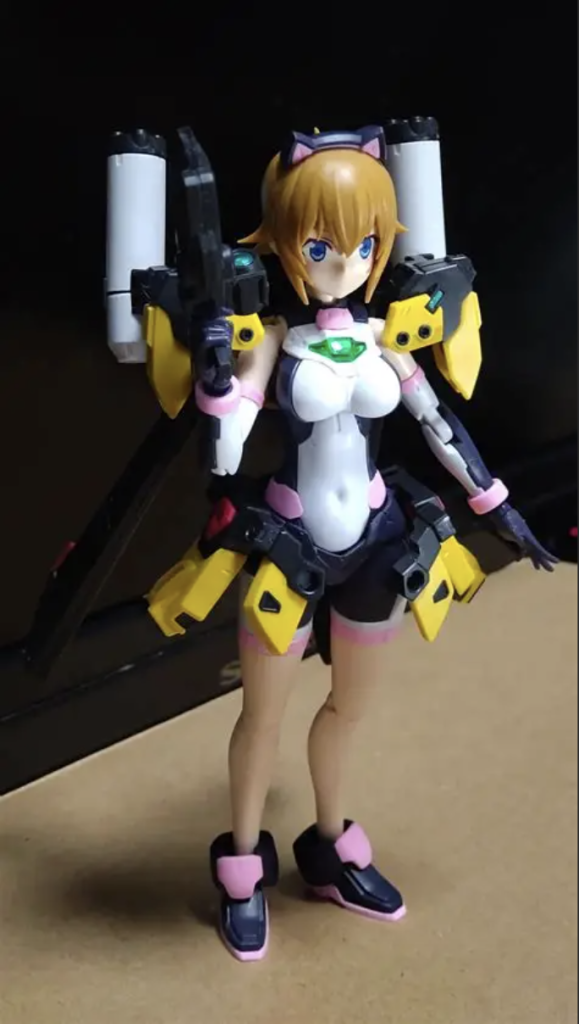 特に塗装も改造もしてないのにこの仕上がり　すごいキットですねー