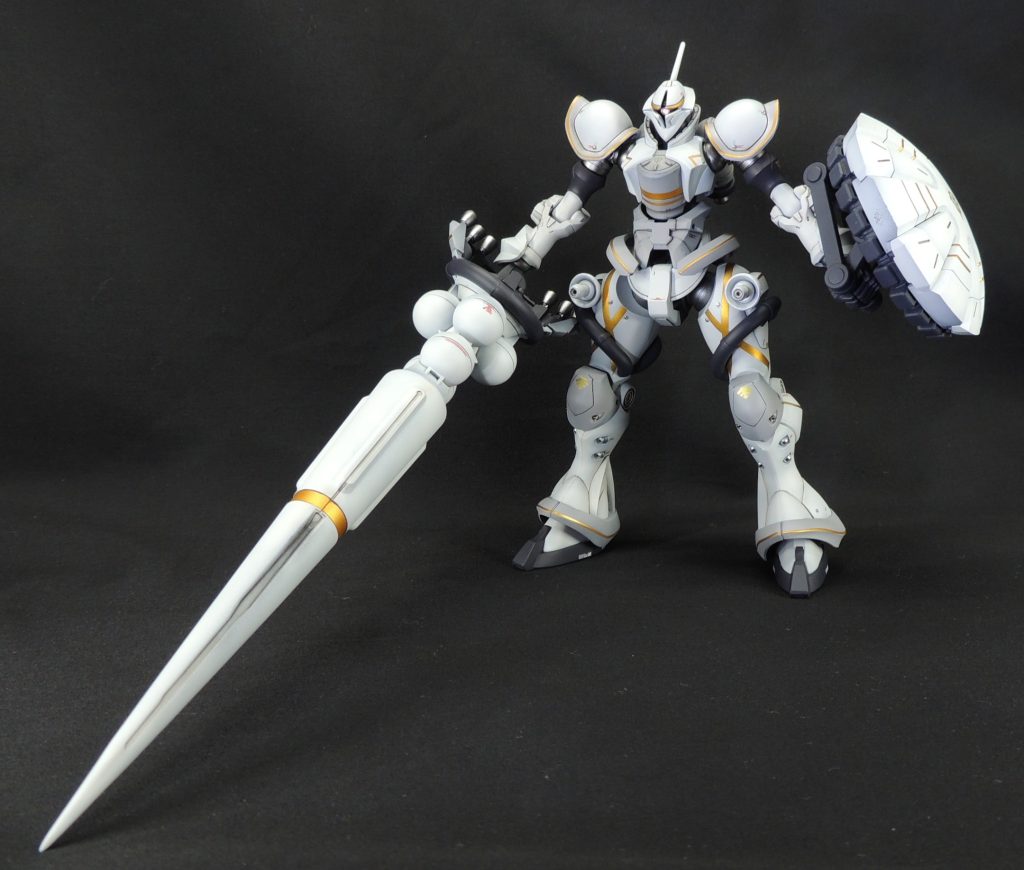 シールドのギミックや巨大なハクジ等、見どころが多く、劇中イメージをあますところなく再現できる好キットだと思います！