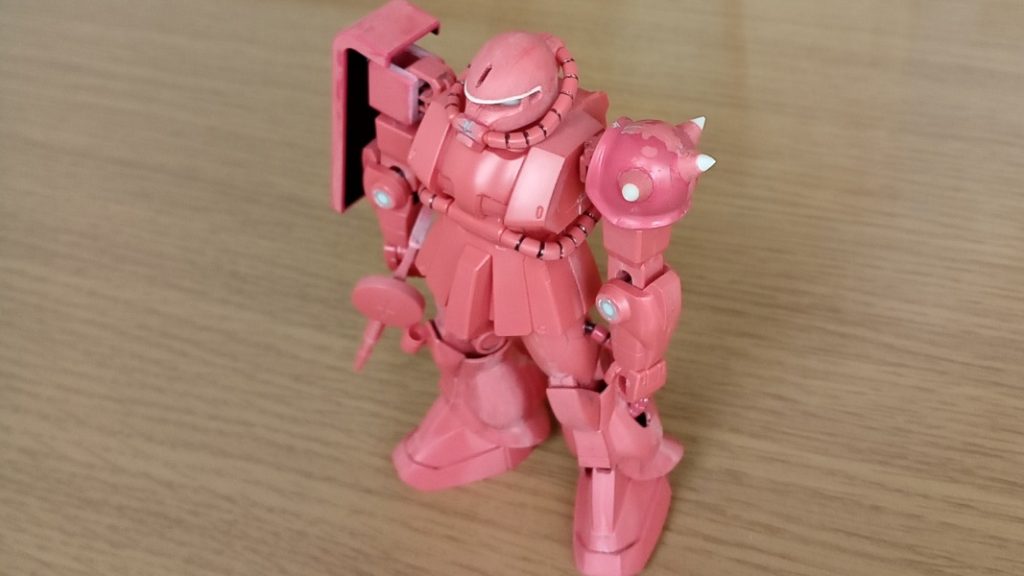 なかなかのフォルムなので見つけたら購入したいですね。完成品の詳しい画像はこちら→https://the-secret-agentman.blogspot.com/2025/07/gunpla-oldkit-fg-zaku2-finished-model.html