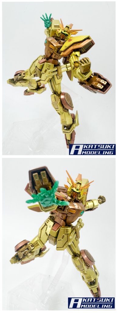 RG 1/144 GF13-001NH シャイニングガンダム　(スーパーモード)　–2枚目/制作者：アカツキモデリング
