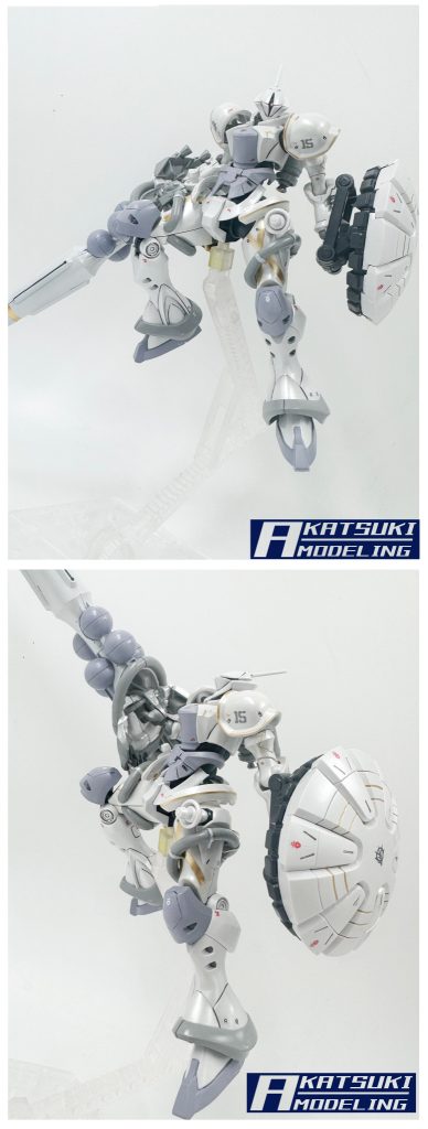 HG 1/144 MS-15/H エグザベ専用ギャン(ハクジ装備)–5枚目/制作者：アカツキモデリング
