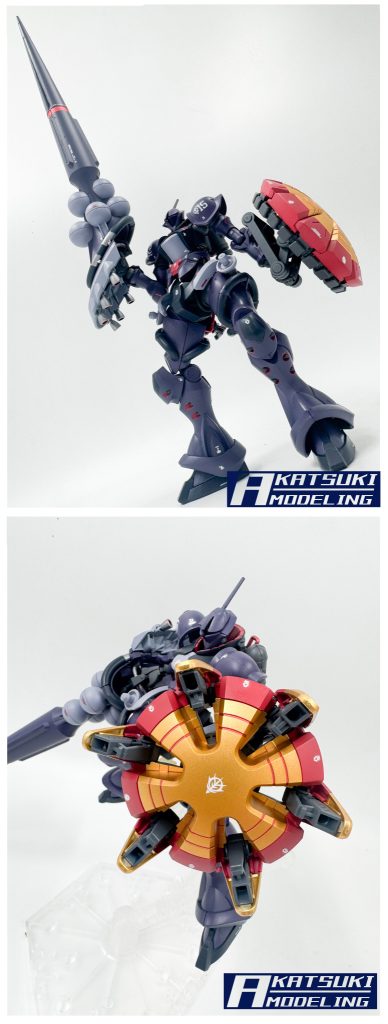 HG 1/144 MS-15/H 　ギャン(ハクジ装備)  一般機–3枚目/制作者：アカツキモデリング