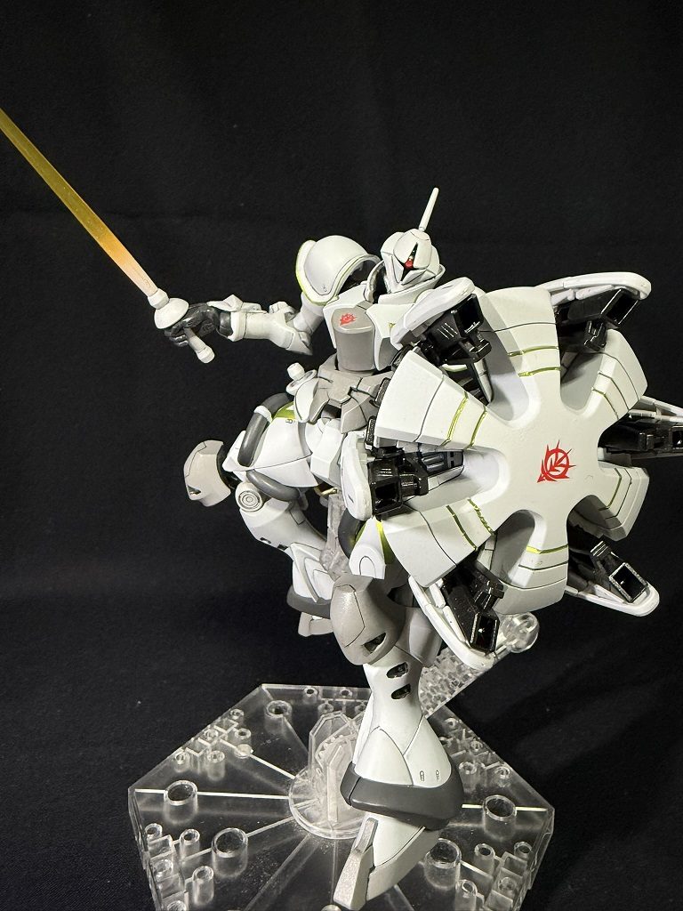 HG エグザベ専用ギャン(ハクジ装備)–4枚目/制作者：がくちん☆