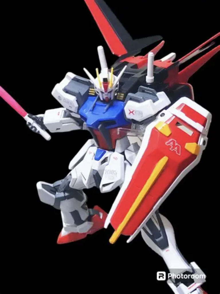 エールストライク!ストライカーパックとサーベル付の手首はHGパーフェクトストライクから流用