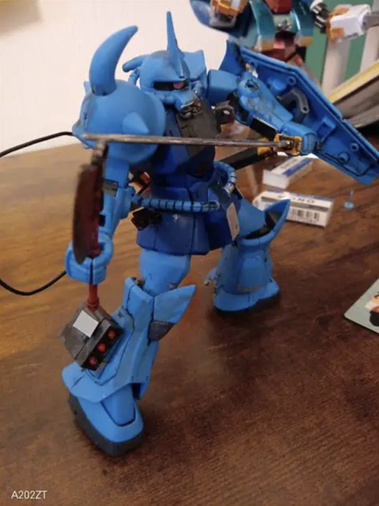 斧式 グフも結構ヒートホーク似合いますね……ガチで……