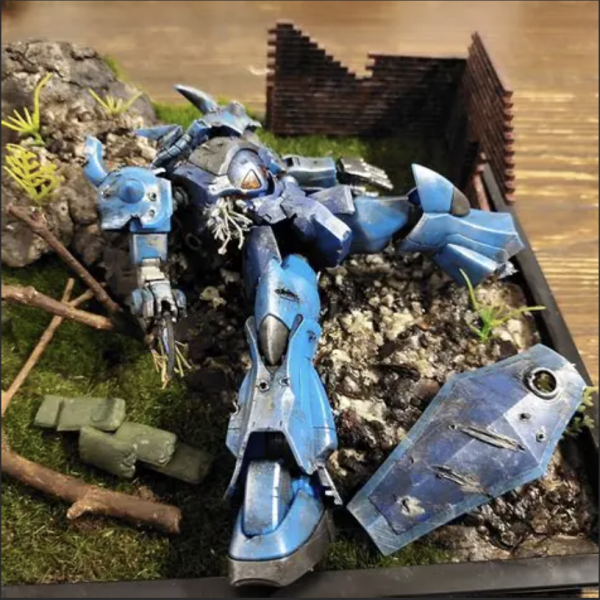 HGグフ【ジオラマ】