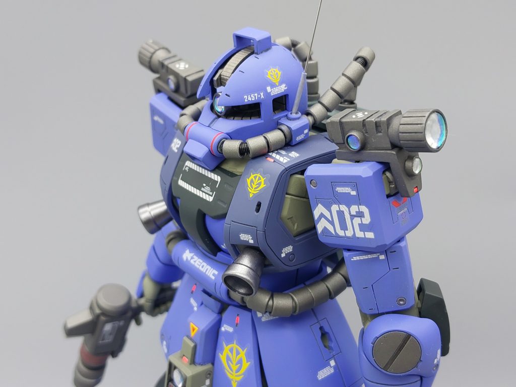 1/100 MS-06E ザク強行偵察型–8枚目/制作者：@dagored00