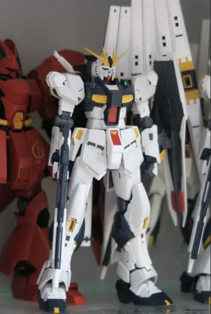 RG νガンダム ワンポイント改修–5枚目/制作者：@Ken_BRZ
