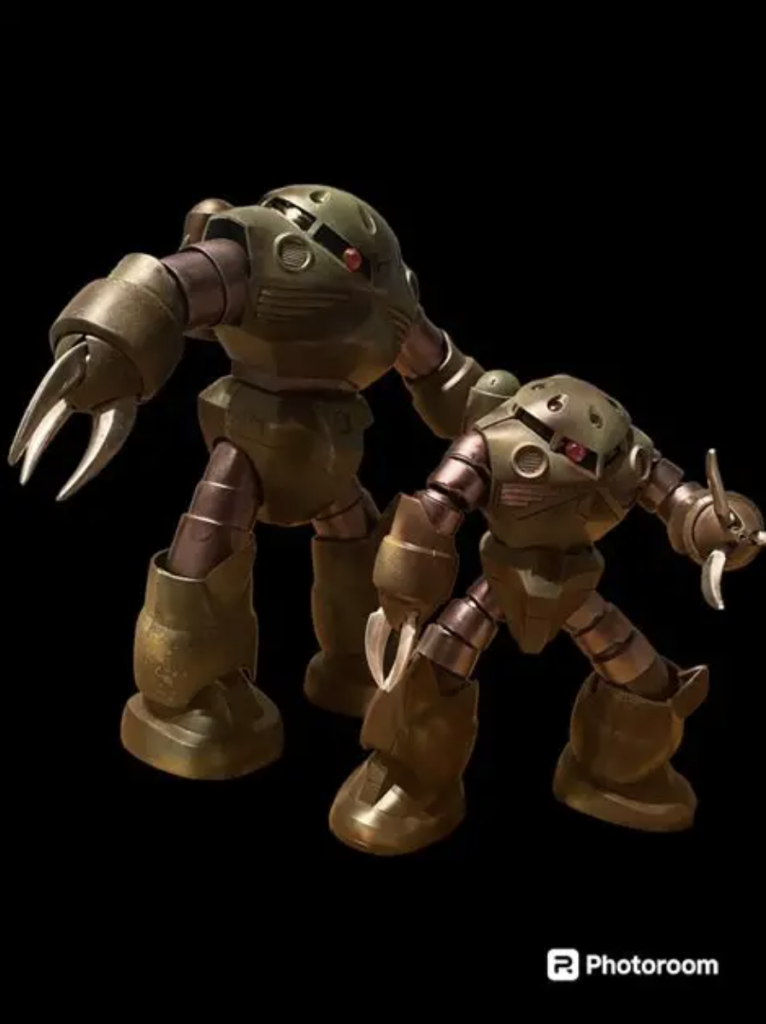 旧キット 量産型ズゴック 1/100–4枚目/制作者:@jhonkosu