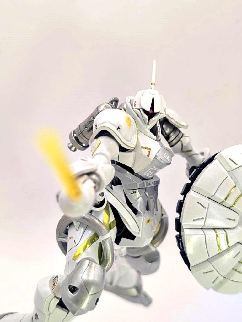 エグザベ専用ギャン（ハクジ装備）パール仕上げ–6枚目/制作者：しうまい