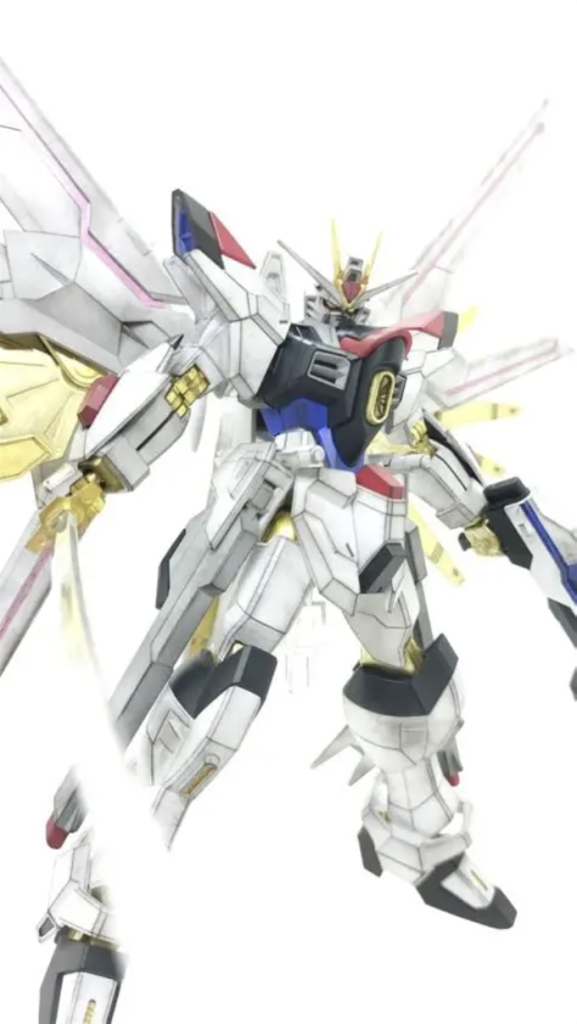 マイティーストライクフリーダムガンダム–5枚目/制作者：かえる