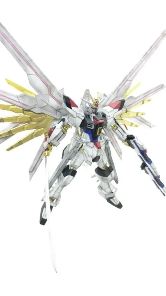 マイティーストライクフリーダムガンダム–2枚目/制作者：かえる