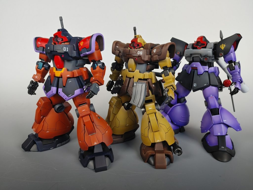 最近作業したDOMです。本作品は5/4までヤフオクに出品予定です。Yahoo!オークション - 1/100 YMS-09R-2 Prototype Rick Dom II プロト...